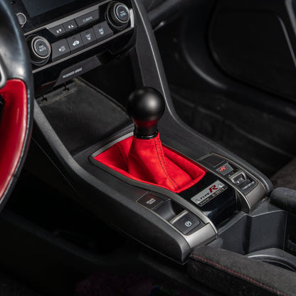 Billetworkz Premium Alcantara Shift Boot – Honda Civic Si/Type R 2016–2021 - Graveyard Performance