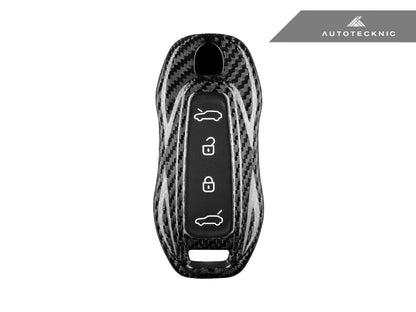 AutoTecknic Dry Carbon Key Remote Trim - Porsche Macan EV 2024-Up - Graveyard Performance