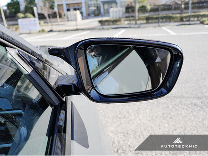 AutoTecknic G8X Style M-Inspired Version II Dry Carbon Mirror Covers - G42 2-Series - Graveyard Performance