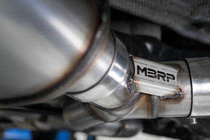 MBRP 15-18 Audi S3 304SS 3in Quad Split Rear Exit C/B System - Graveyard Performance