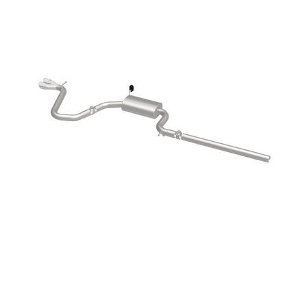 MagnaFlow Sys C/B 2015 Volkswagen Golf 1.8L 2.5in SS Dual Driver Side Exit Polished 3 Tip - Graveyard Performance