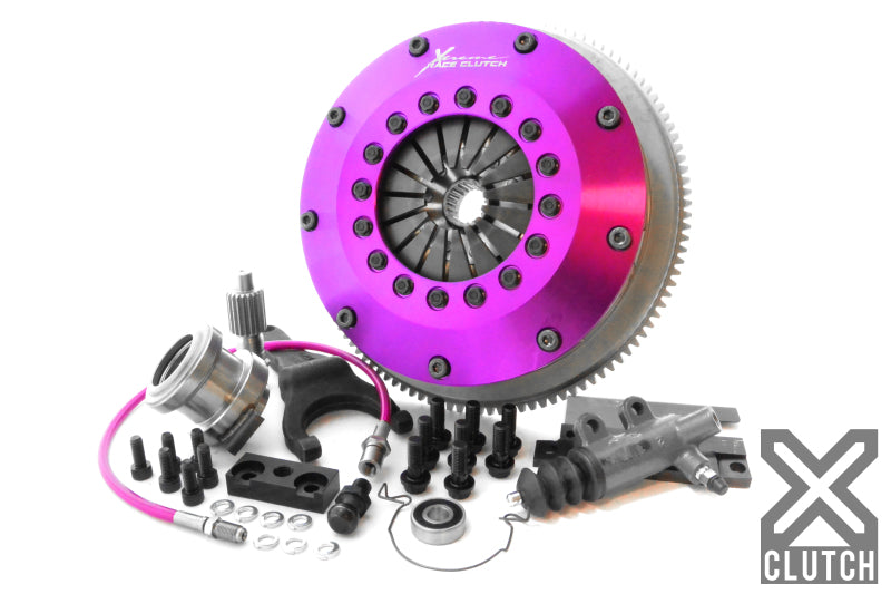 XClutch 97-01 Toyota Mark II Tourer V 2.5L 8in Twin Sprung Ceramic Clutch Kit - Graveyard Performance