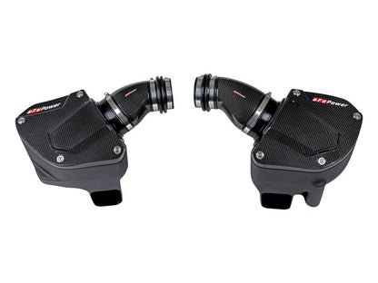 aFe Momentum Black Series Carbon Fiber Pro 5R Air Intake System BMW M5 (F90) 18-19 - Graveyard Performance