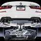 AWE Tuning 2019+ BMW M340i (G20) Resonated Touring Edition Exhaust - Quad Chrome Silver Tips