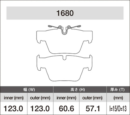 iSWEEP Brake Pads | Rear • F54/F60 JCW LCI
