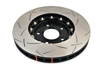 DBA 03-05 Evo 8/9 Front Slotted 5000 Series 2 Piece Rotor Assembled w/ Black Hat - Graveyard Performance