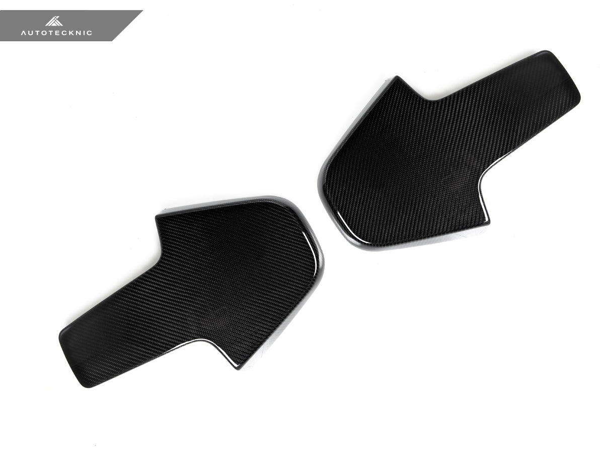 AutoTecknic Dry Carbon Seat Back Cover Set - F97 X3M | F98 X4M - Graveyard Performance