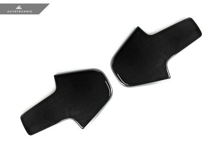 AutoTecknic Dry Carbon Seat Back Cover Set - F97 X3M | F98 X4M - Graveyard Performance