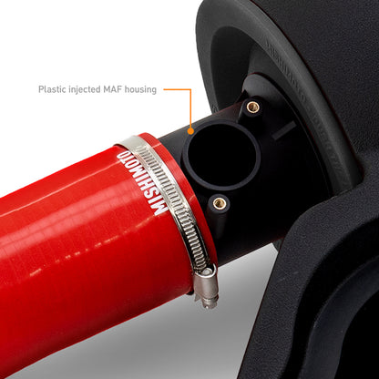Mishimoto 2022+ Honda Civic 1.5T Performance Intake - Red - Graveyard Performance