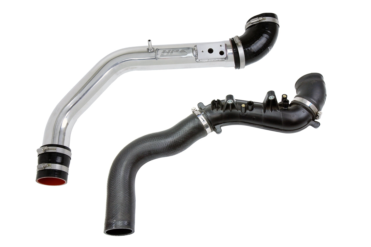 HPS Performance Upper Intercooler Charge Pipe Cold Side, Blue, 17-124BL