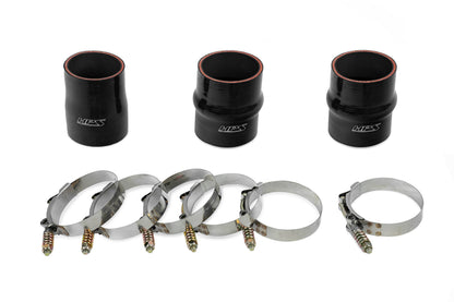 HPS Performance Intercooler Charge Pipe Kit (Hot Side), Red, 17-146R