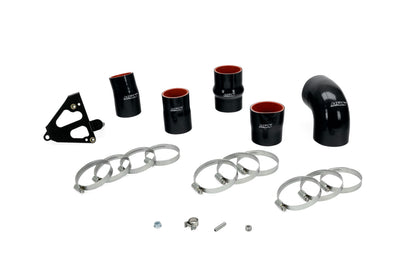 HPS Performance Intercooler Charge Pipe Kit (Cold and Hot Side), Black, 17-156WB