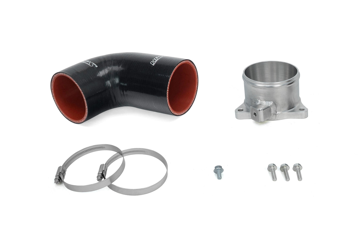 HPS Performance Turbo Inlet Upgrade for Intake Kit 827-713, Polished, 17-162P