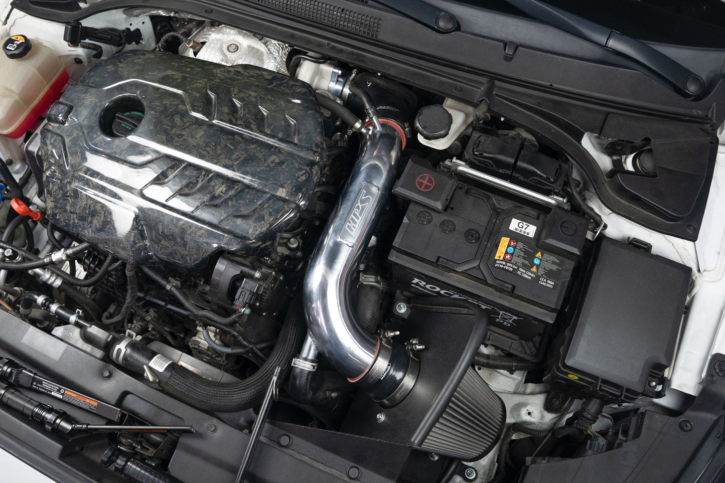 HPS Performance Turbo Inlet Upgrade for Intake Kit 827-713, Polished, 17-162P