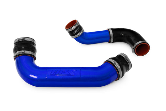 HPS Performance Intercooler Charge Pipe Kit Hot Side and Cold Side Blue 17-163BL