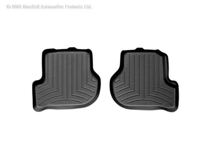 WeatherTech 05.5-10 Volkswagen Jetta Rear FloorLiner - Black - Graveyard Performance