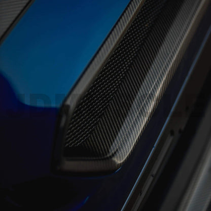 JDMuscle [18-21 WRX/STI] V2 Carbon Fiber Grille | Twill / Honey Comb - Graveyard Performance