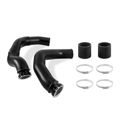 Mishimoto 2015+ BMW F8X M3/M4 Charge Pipe Kit - Wrinkle Black - Graveyard Performance