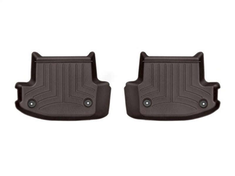 WeatherTech 2018+ Audi A5/S5 Rear FloorLiner - Cocoa - Graveyard Performance