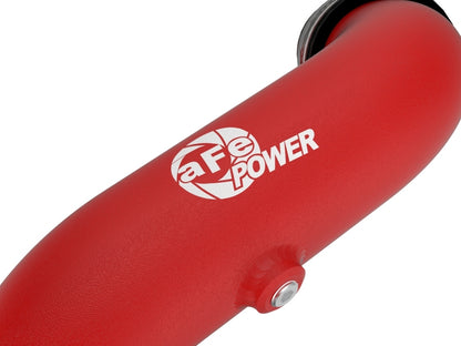 aFe 22-23 Ford Explorer BladeRunner Aluminum Hot and Cold Charge Pipe Kit - Red - Graveyard Performance