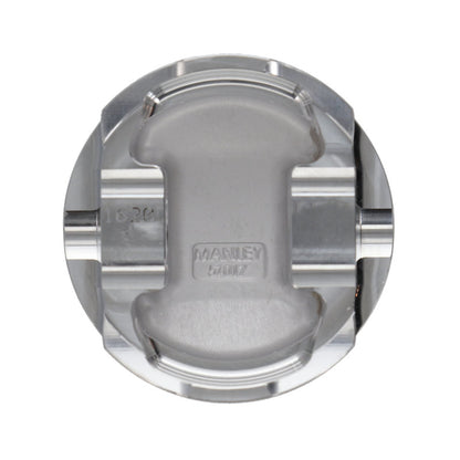 Manley 03-06 Evo 8/9 (7 Bolt 4G63T) 86mm +1mm Over Bore 8.5:1 Dish Pistons w/ Rings - Graveyard Performance