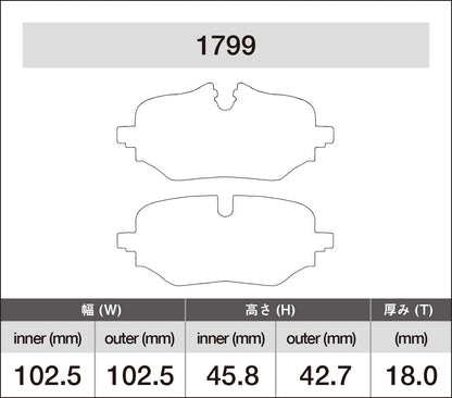 iSWEEP Brake Pads | Rear • U25 S
