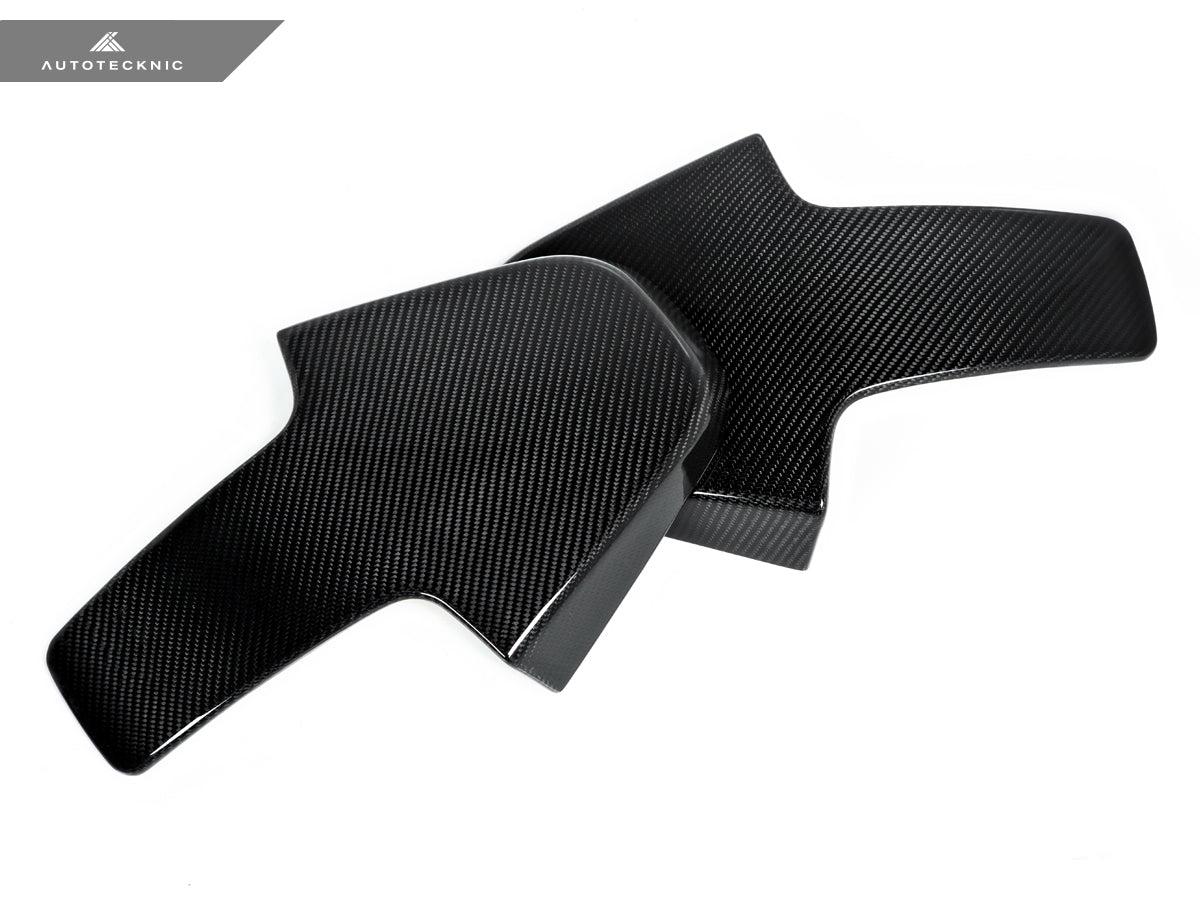 AutoTecknic Dry Carbon Seat Back Cover Set - F97 X3M | F98 X4M - Graveyard Performance