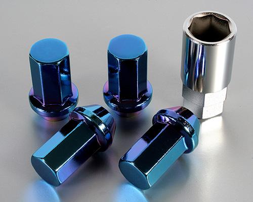 Project Kics 12X1.50 Titanium Blue Caliber Lug Nut - Graveyard Performance