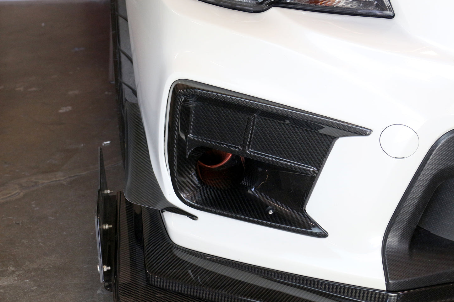APR Performance Carbon Fiber Subaru STI Brake Cooling Kit 2018-2021