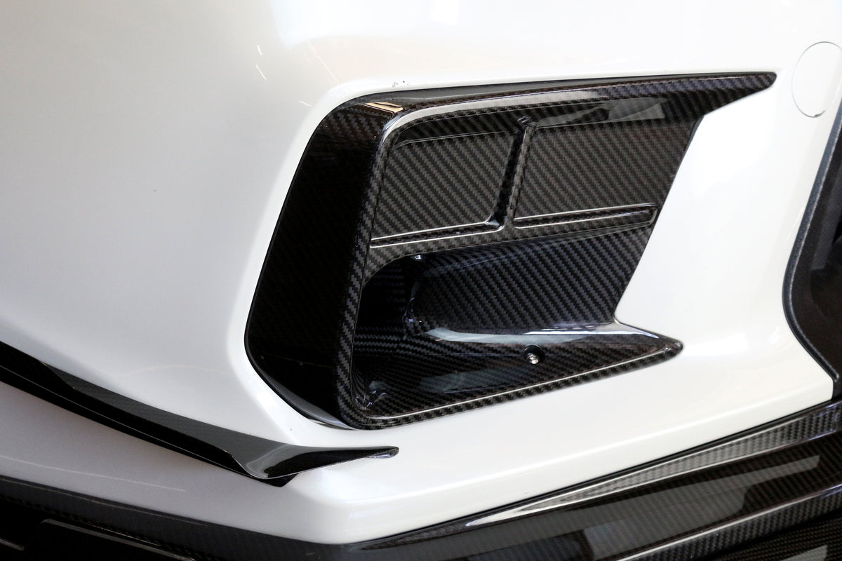 APR Performance Carbon Fiber Subaru STI Brake Cooling Ducts 2018-2021