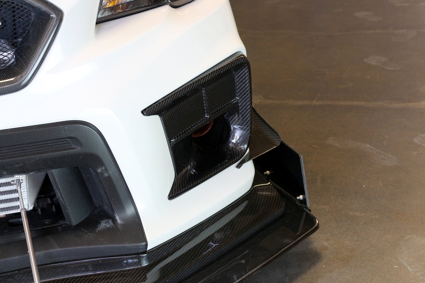 APR Performance Carbon Fiber Subaru STI Brake Cooling Kit 2018-2021