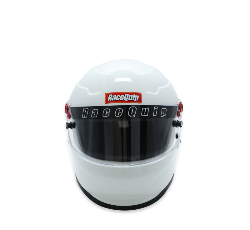 RaceQuip PRO25 SA2025 WH LRG HELMET - Graveyard Performance