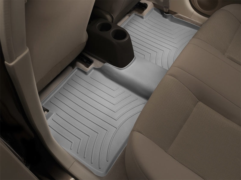 WeatherTech 12+ BMW 1-Series Rear FloorLiner - Grey - Graveyard Performance