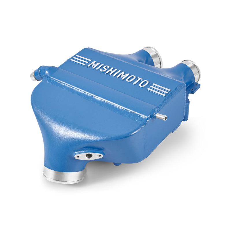 Mishimoto 15-20 BMW F8X M3/M4 Performance Air-to-Water Intercooler Power Pack - Yas Marina Blue - Graveyard Performance