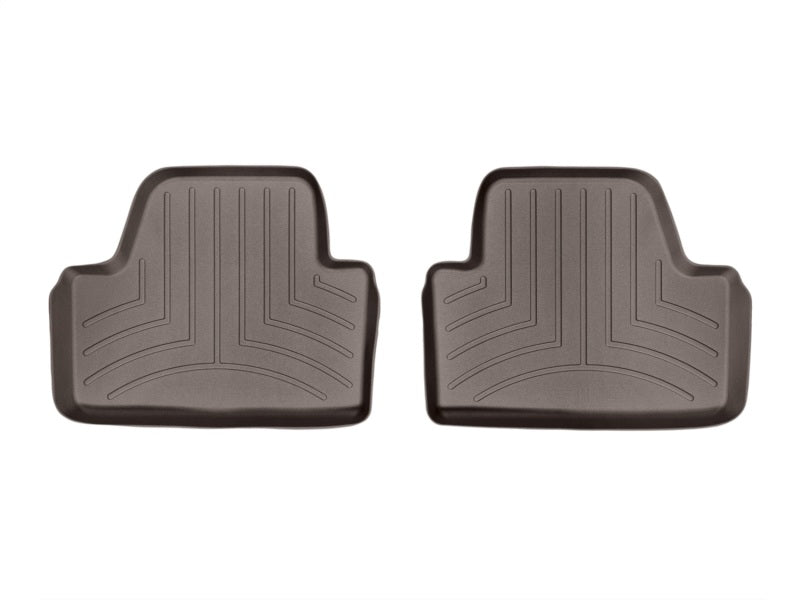 WeatherTech 2014+ BMW 4-Series Rear FloorLiner - Cocoa - Graveyard Performance