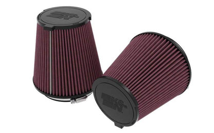 K&N 2024 Ford Mustang / GT 5.0L V8  Drop-In Replacement Air Filter (Pair) - Graveyard Performance