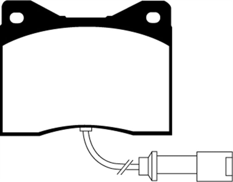EBC 78-82 BMW M1 3.5 Redstuff Front Brake Pads - Graveyard Performance