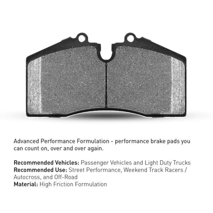R1 04-12 Rolls-Royce Phantom Front Performance Sport Brake Pads