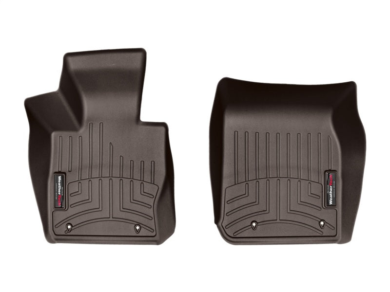 WeatherTech 2015+ BMW 2-Series Front FloorLiner - Cocoa - Graveyard Performance