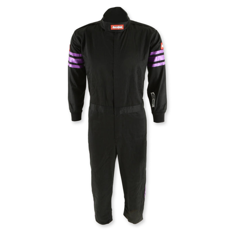 RaceQuip Purple Trim SFI-1 JR. Suit - Kids XXL - Graveyard Performance