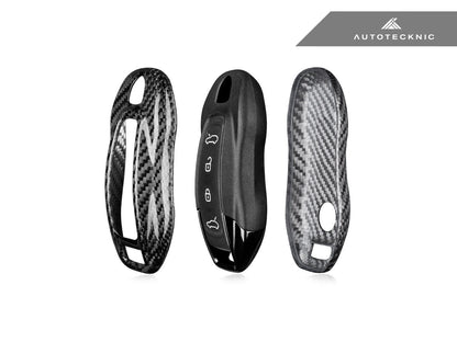 AutoTecknic Dry Carbon Key Remote Trim - Porsche Macan EV 2024-Up - Graveyard Performance