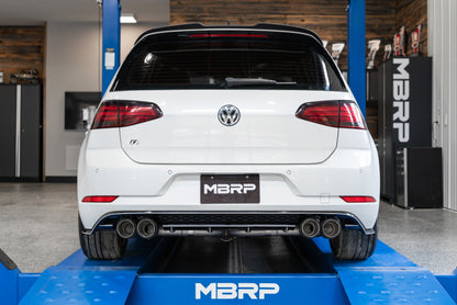 MBRP 15-19 VW Golf R MK7/MK7.5 3in T304 Cat Back Exhaust w/ Carbon Fiber Tips - Graveyard Performance
