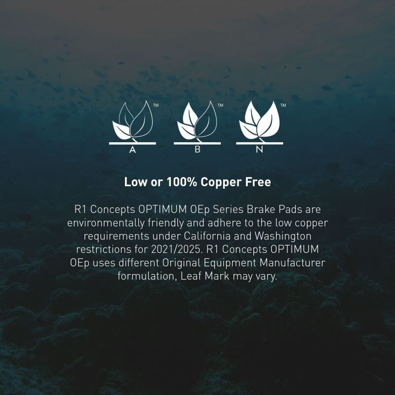 R1 18-20 Ford F-150 4WD Rear Optimum OE Brake Pads