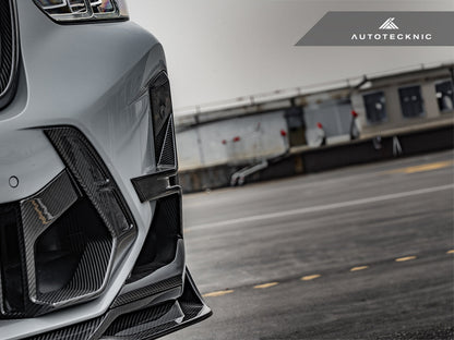 AutoTecknic Dry Carbon Front Bumper Air Vent Set - F97 X3M LCI | F98 X4M LCI - Graveyard Performance
