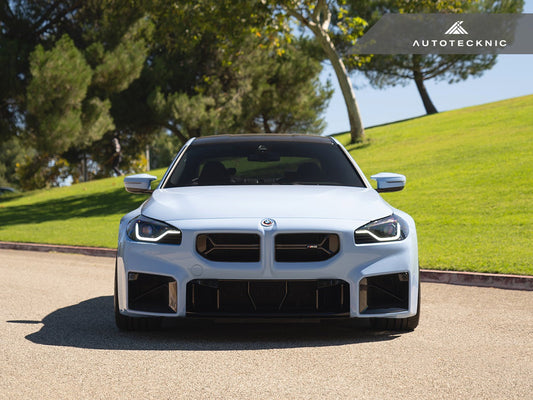 AutoTecknic Gloss Black Corsa Front Grille - G87 M2 - Graveyard Performance