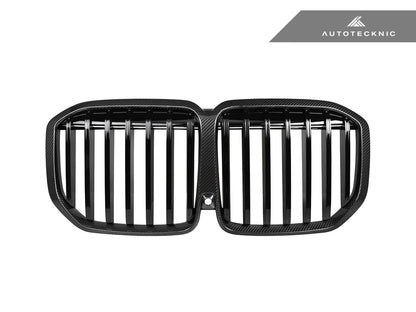 AutoTecknic Dry Carbon Fiber Front Grille - G07 X7 LCI - Graveyard Performance