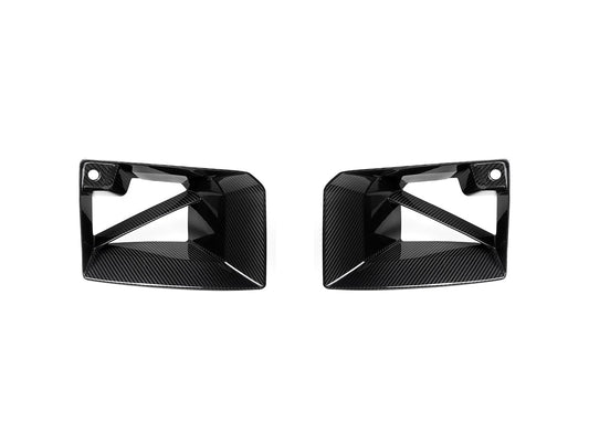 AutoTecknic Dry Carbon Front Bumper Lower Vent Set - G87 M2