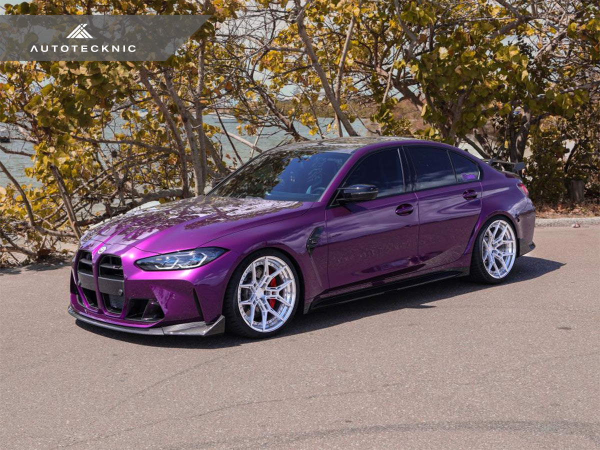 AutoTecknic Dry Carbon Motorsport V2 Front Grille - G80 M3 | G82/ G83 M4 - Graveyard Performance