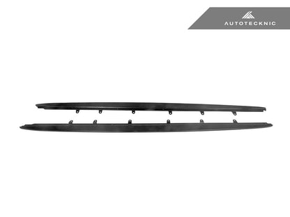 AutoTecknic Dry Carbon Fiber Side Skirt Extension Set - F90 M5 | G30 5-Series - Graveyard Performance