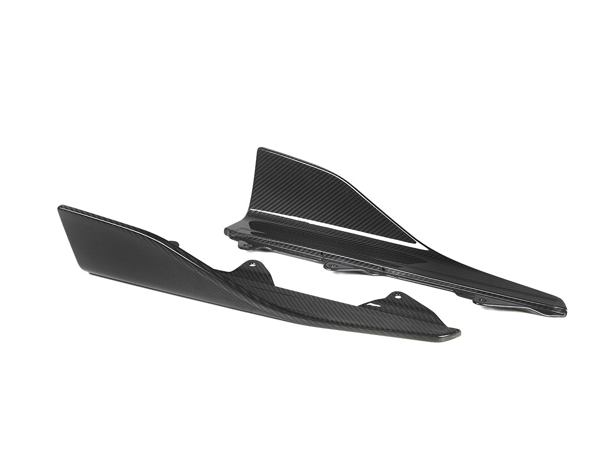 AutoTecknic Dry Carbon Side Skirt Winglet Set - F87 M2